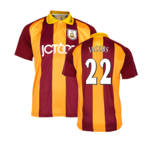 1999-2000 Bradford City Home Retro Shirt (Jacobs 22)