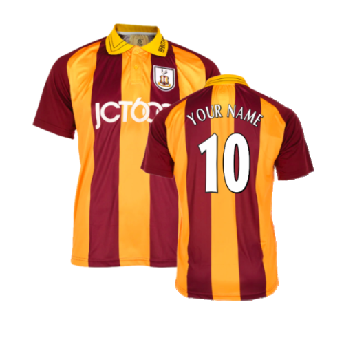 1999-2000 Bradford City Home Retro Shirt (Your Name)