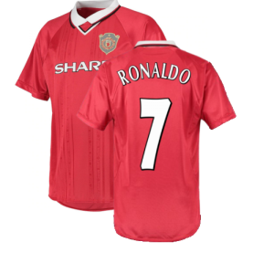 1999 Manchester United Champions League Shirt (RONALDO 7)