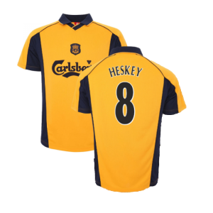 2000-2001 Liverpool Away Retro Shirt (Heskey 8)