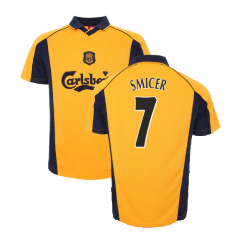 2000-2001 Liverpool Away Retro Shirt (Smicer 7)