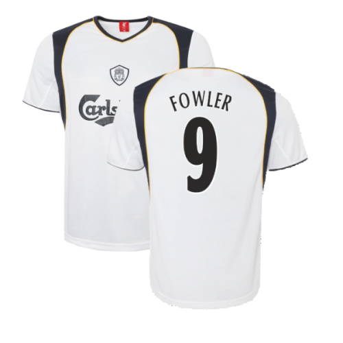 2001-2002 Liverpool Away Retro Shirt (FOWLER 9)