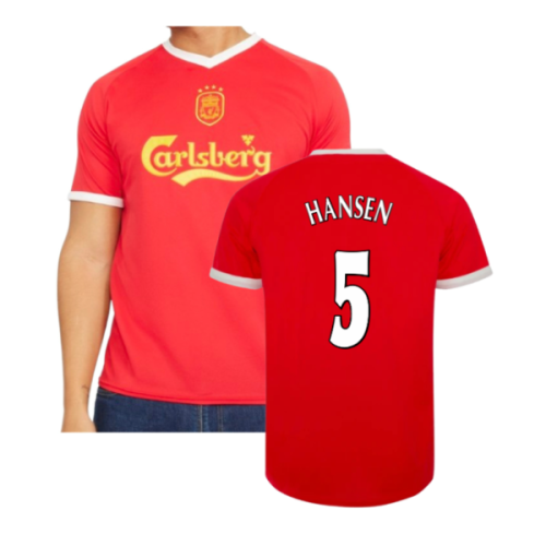 2001-2003 Liverpool Retro Euro Home Shirt (Hansen 5)
