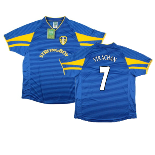 2002 Leeds United Third Retro Shirt (STRACHAN 7)