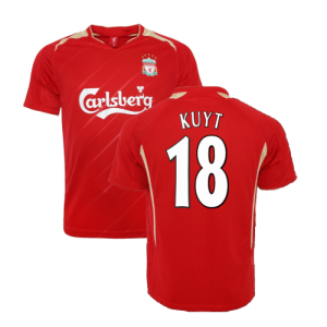 2005-2006 Liverpool Home CL Retro Shirt (KUYT 18)