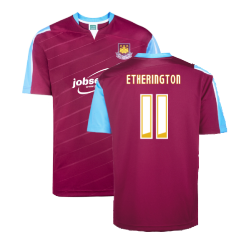 2005 West Ham Home Play Off Final Shirt (Etherington 11)