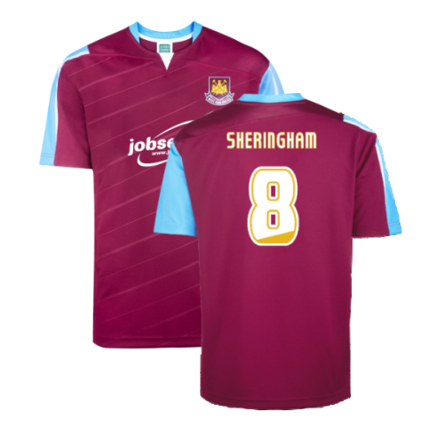 2005 West Ham Home Play Off Final Shirt (Sheringham 8)