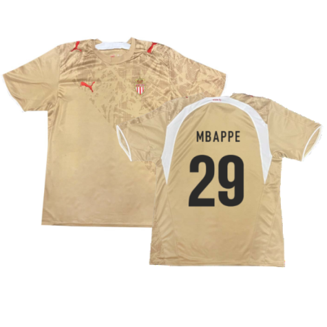 2006-2007 Monaco Away Shirt (MBAPPE 29)