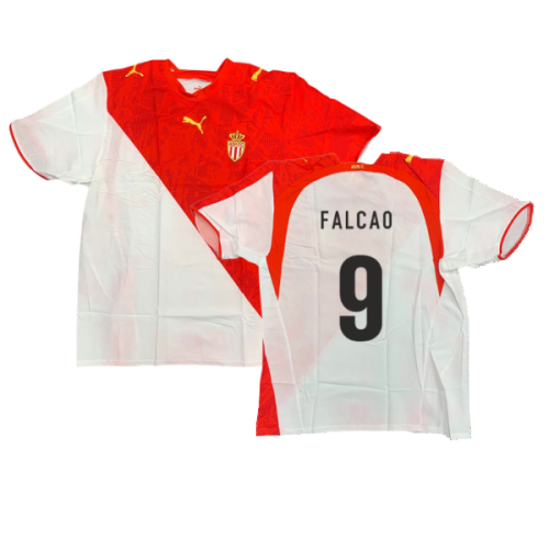 2006-2007 Monaco Home Shirt (FALCAO 9)