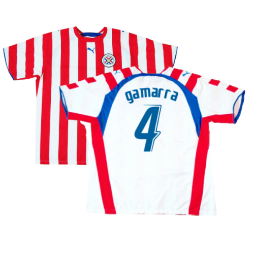 2006-2007 Paraguay Home Shirt (GAMARRA 4)