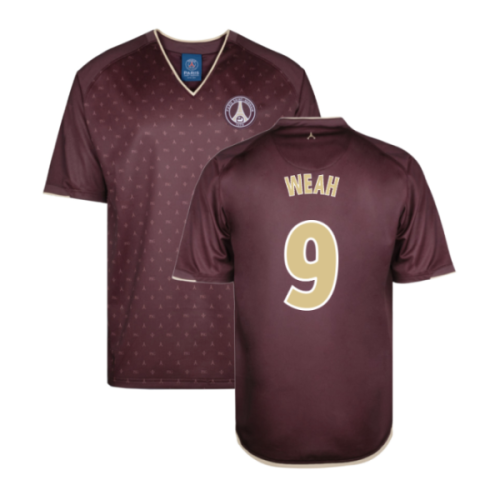 2006-2007 PSG Away Retro Shirt (Weah 9)