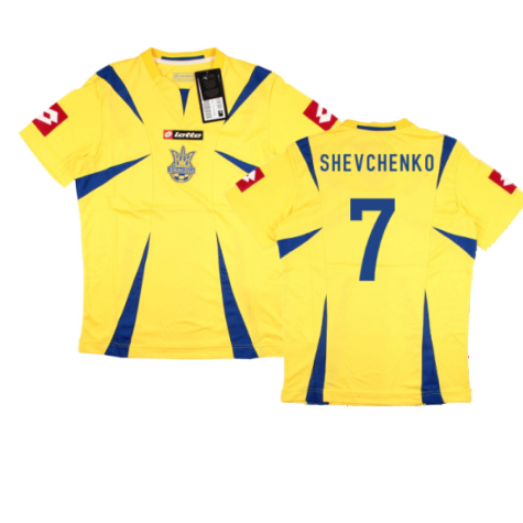 2006-2007 Ukraine Home Shirt (Shevchenko 7)