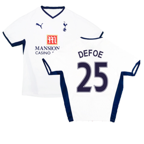 2008-2009 Tottenham Home Shirt (DEFOE 25)