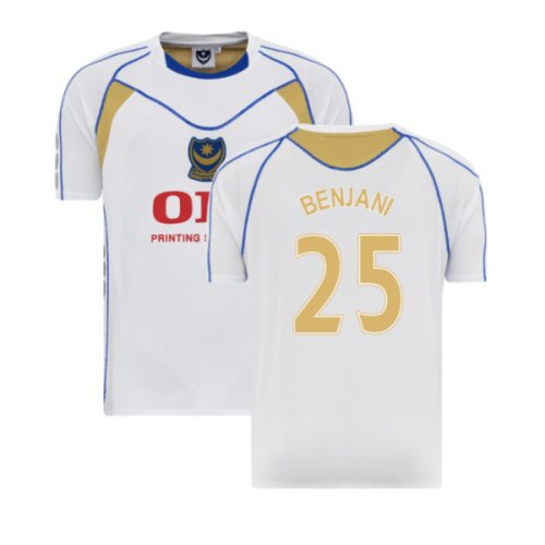 2008 Portsmouth FA Cup Final Away Shirt (Benjani 25)