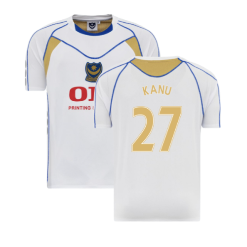 2008 Portsmouth FA Cup Final Away Shirt (Kanu 27)
