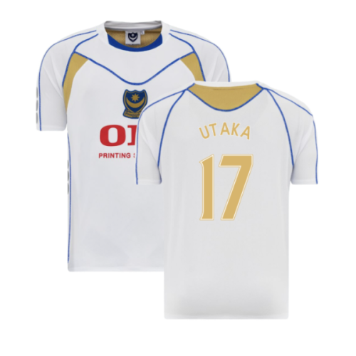 2008 Portsmouth FA Cup Final Away Shirt (Utaka 17)