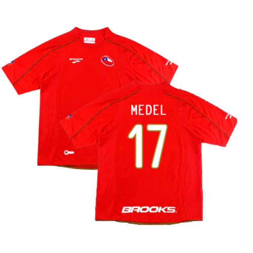 2010-2011 Chile Home Shirt (MEDEL 17)