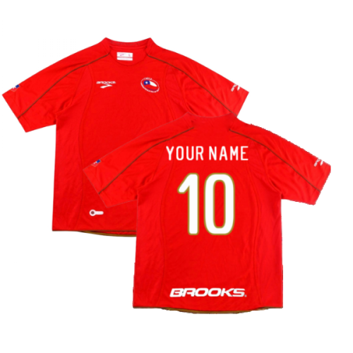 2010-2011 Chile Home Shirt (Your Name)