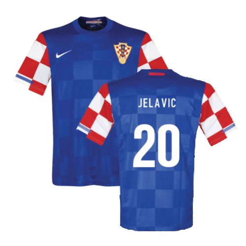 2010-2011 Croatia Away Shirt (Jelavic 20)