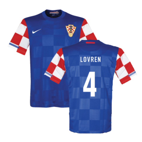 2010-2011 Croatia Away Shirt (Lovren 4)