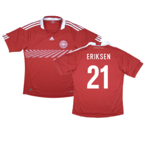 2010-2011 Denmark Home Shirt (Eriksen 21)