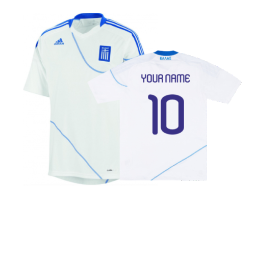 2010-2011 Greece Home Shirt (Your Name)