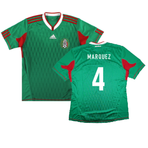 2010-2011 Mexico Home Shirt (Marquez 4)