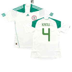 2010-2011 Nigeria Away Shirt (KANU 4) 2010-2011 Nigeria Away Shirt (KANU 4)