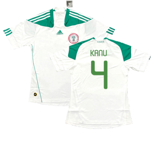 2010-2011 Nigeria Away Shirt (KANU 4)