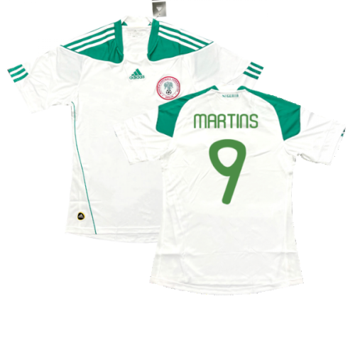 2010-2011 Nigeria Away Shirt (MARTINS 9)