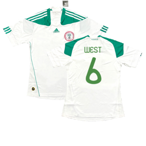 2010-2011 Nigeria Away Shirt (WEST 6)