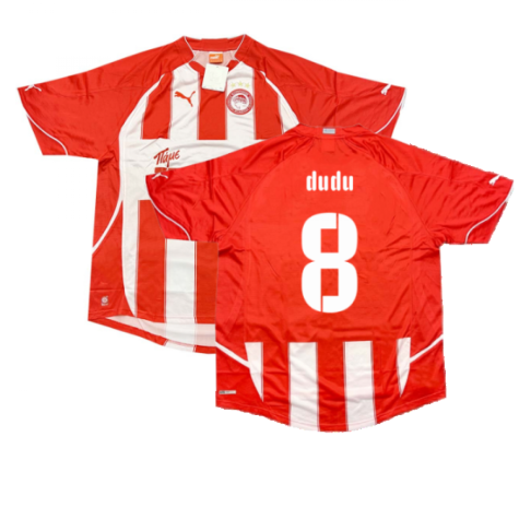 2010-2011 Olympiakos Home Shirt (Dudu 8)