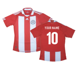 2010-2011 Paraguay Home Shirt (Your Name)