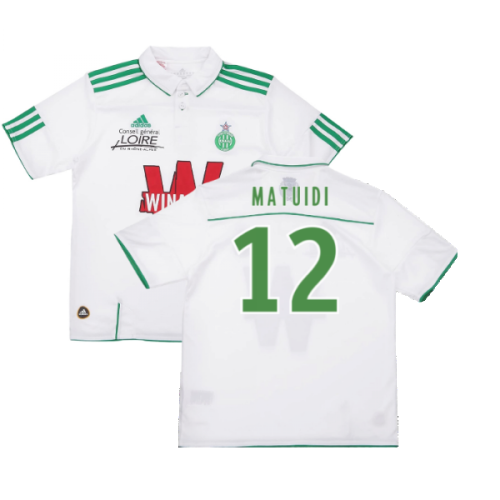 2010-2011 Saint Etienne Away Shirt (MATUIDI 12)