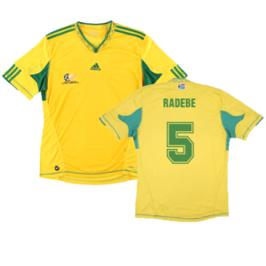 2010-2011 South Africa Home Shirt (RADEBE 5)