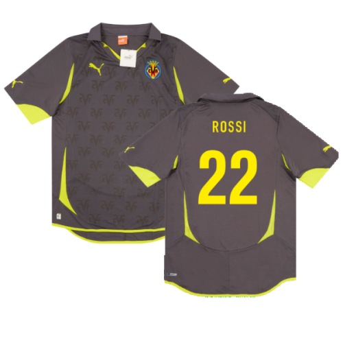 2010-2011 Villarreal Away Shirt (Rossi 22)