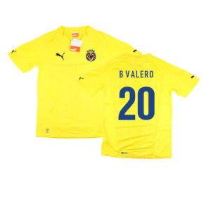 2010-2011 Villarreal Home Shirt (B Valero 20)