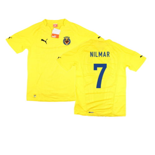 2010-2011 Villarreal Home Shirt (Nilmar 7)