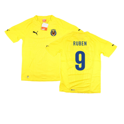 2010-2011 Villarreal Home Shirt (Ruben 9)