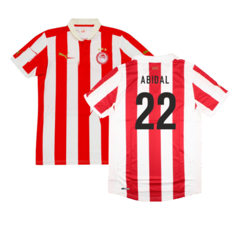 2012-2013 Olympiakos Home Shirt (Abidal 22)