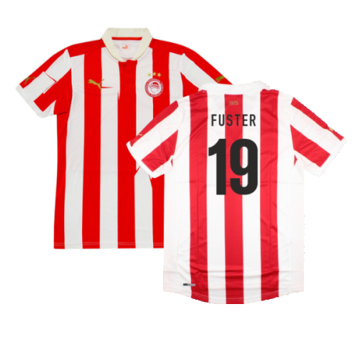 2012-2013 Olympiakos Home Shirt (Fuster 19)