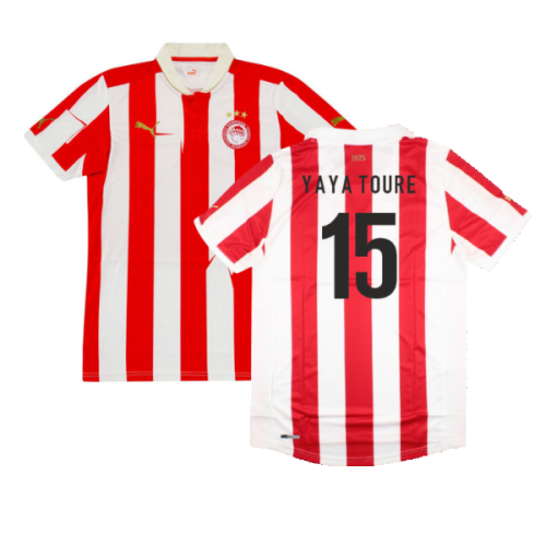 2012-2013 Olympiakos Home Shirt (Yaya Toure 15)