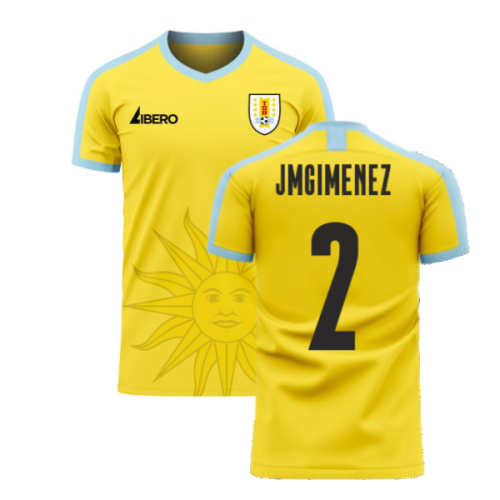 Uruguay 2024-2025 Away Concept Football Kit (Libero) (J M GIMENEZ 2)