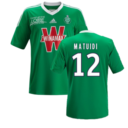 2013-2014 Saint Etienne Home Shirt (MATUIDI 12)