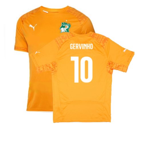 2014-2015 Ivory Coast Home Shirt (Gervinho 10)