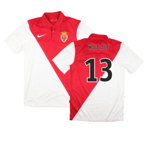 2014-2015 Monaco Home Shirt (Wallace 13)