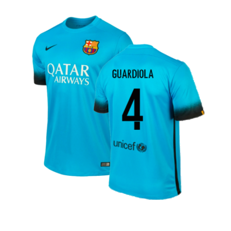 2015-2016 Barcelona Third Shirt (Guardiola 4)