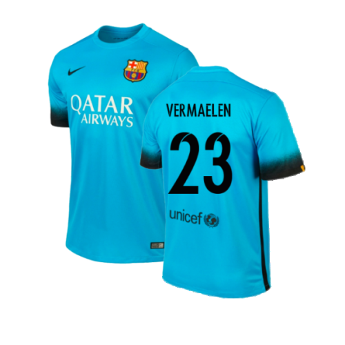 2015-2016 Barcelona Third Shirt (Vermaelen 23)