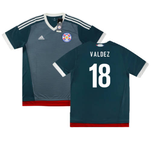 2015-2016 Paraguay Away Shirt (Valdez 18)