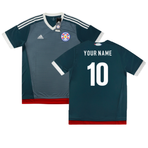 2015-2016 Paraguay Away Shirt (Your Name)